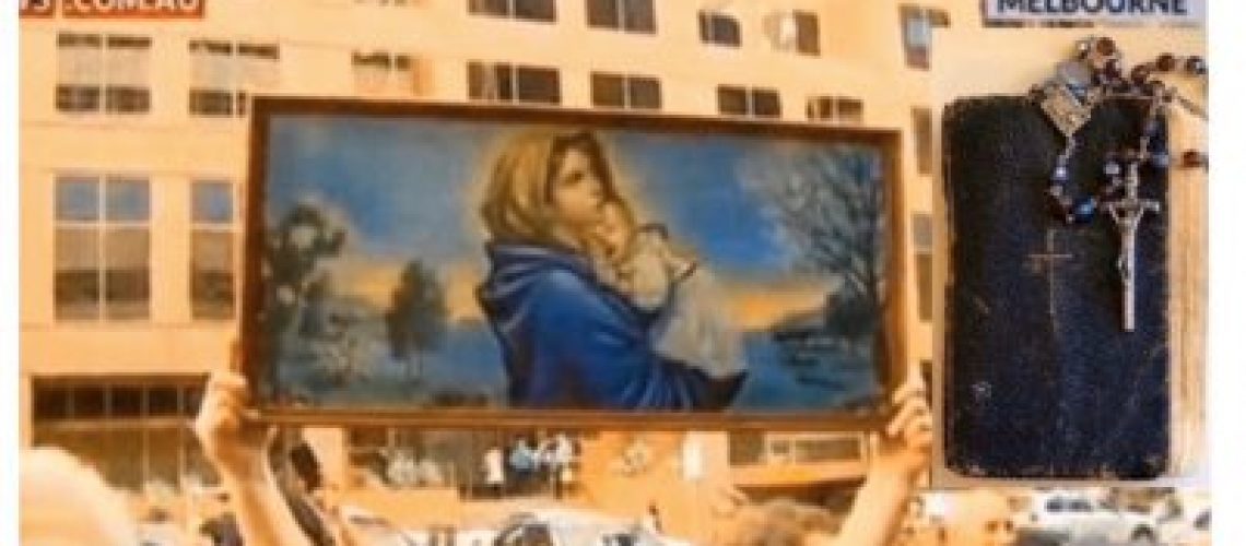 Madonnina painting Roberto Ferruzzi